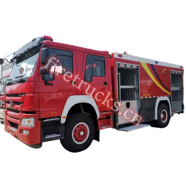 left hand drive fire pumper made in china shows on firetrucks.cn