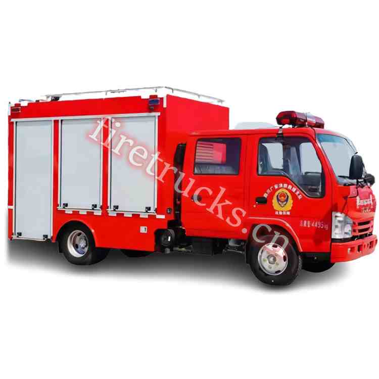 carbon steel 55meters fire trucks shows on firetrucks.cn