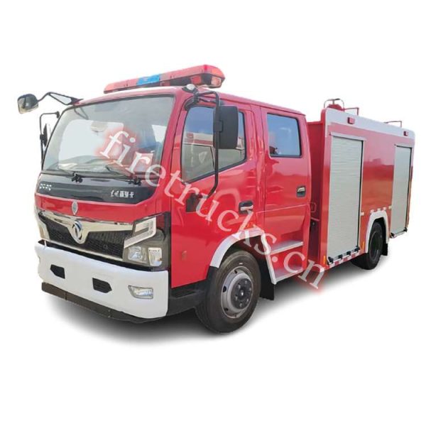 dongfeng D6 fire fighting trucks shows on firetrucks.cn