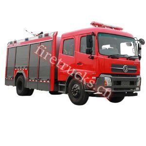 4x2 water tank fire pumper