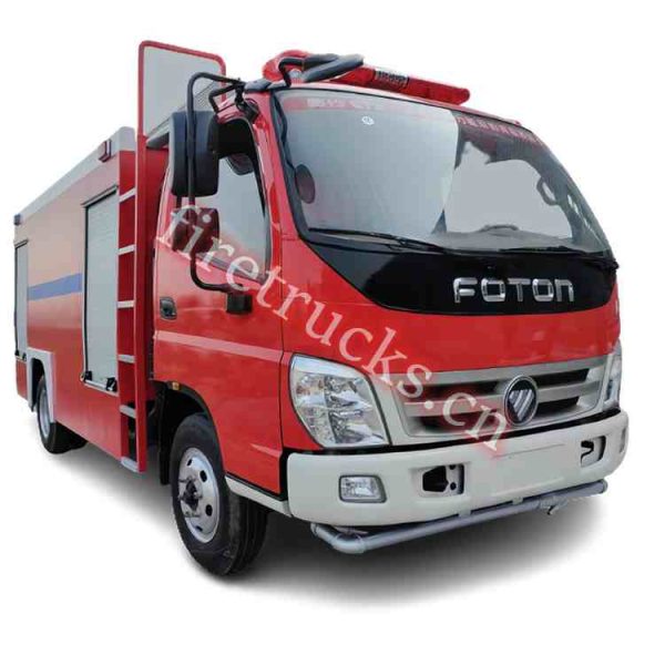 foton aoling fire fighting trucks shows on firetrucks.cn