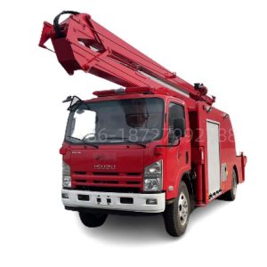 ISUZU ladder fire fighting truck